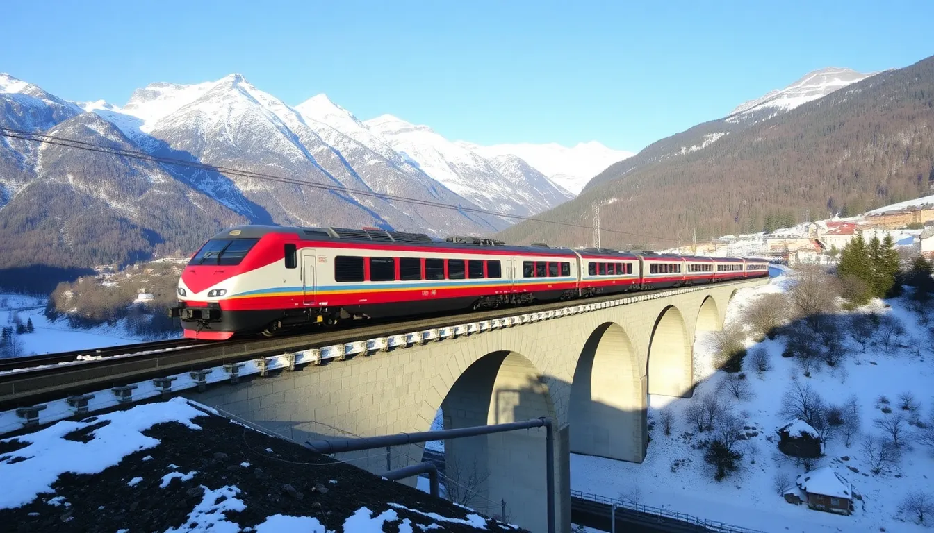 Eurail Switzerland Pass Eurail Suíça Pass em movimento