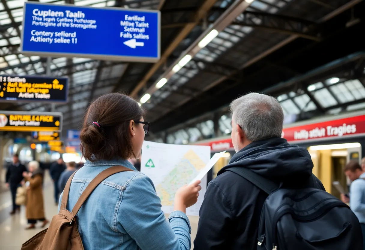 dicas para estações de trem