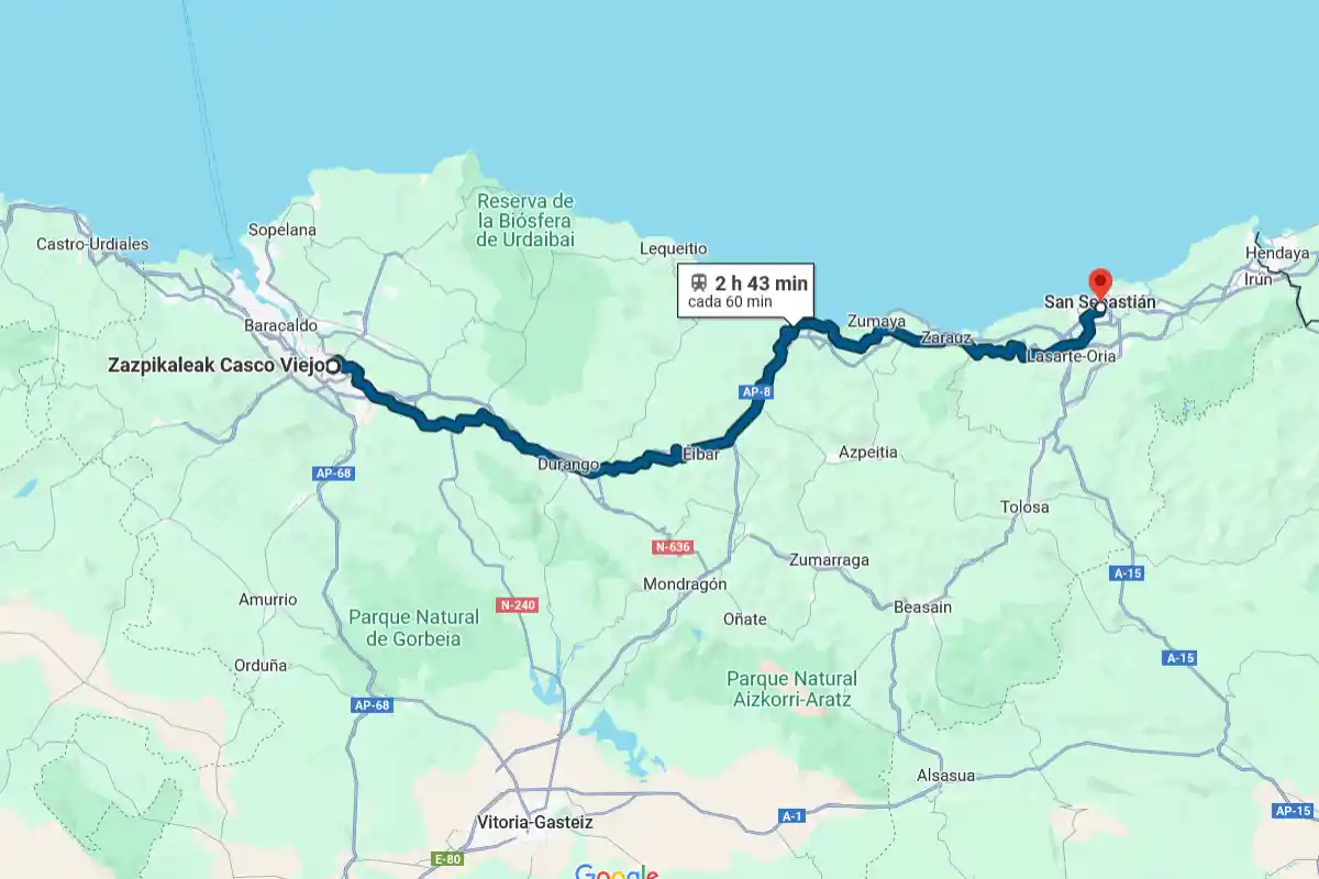 trem bilbao san sebastian