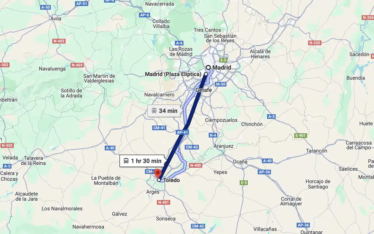 Trem Madrid-Toledo