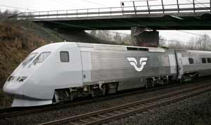 Outros trens europeus: x2000